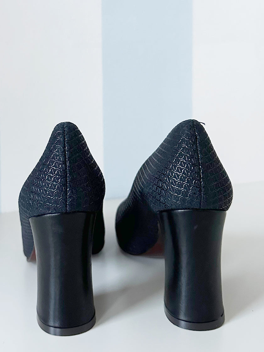 Zwarte designer pumps | 36