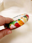 Floral bangle