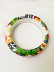 Floral bangle