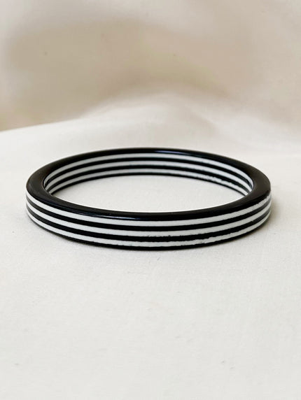 Gestreepte bangle