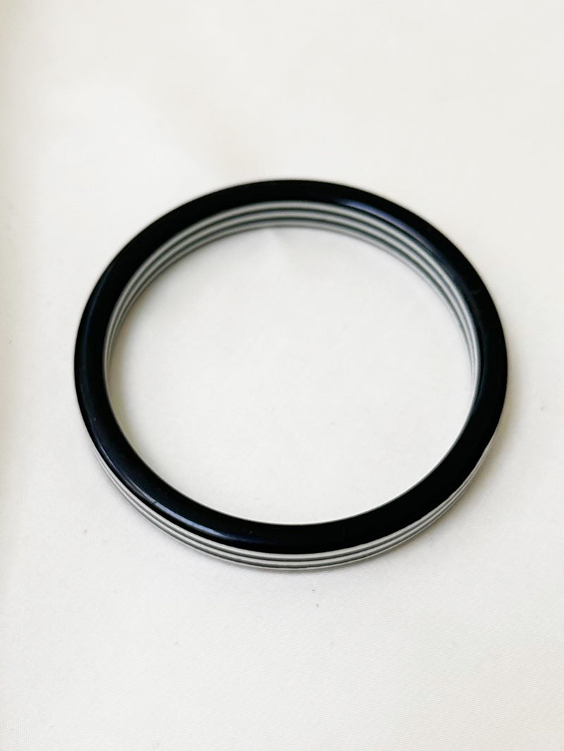 Gestreepte bangle