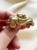 Gouden oldtimer broche