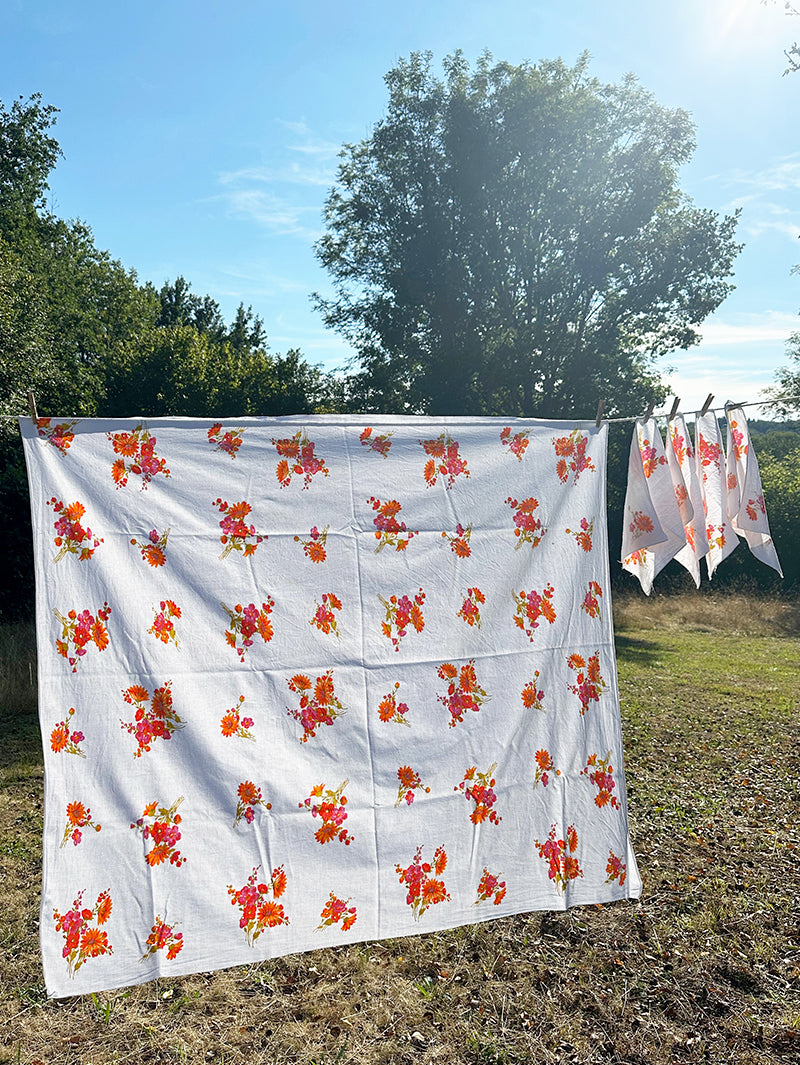 Tafellaken met 14 servetten