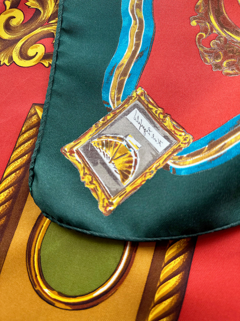 Zijden designer sjaal