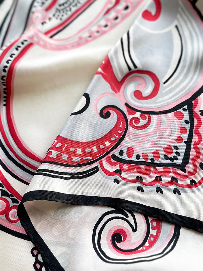 Gavroche met paisley dessin