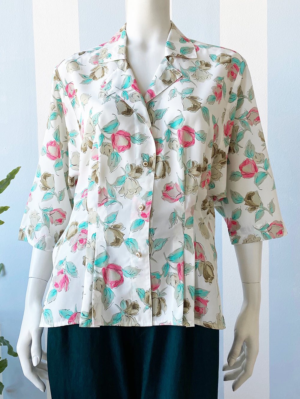 Vintage floral blouse