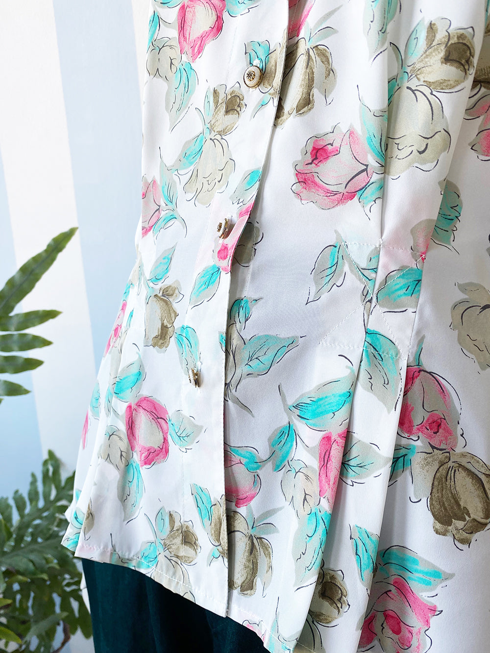 Vintage floral blouse