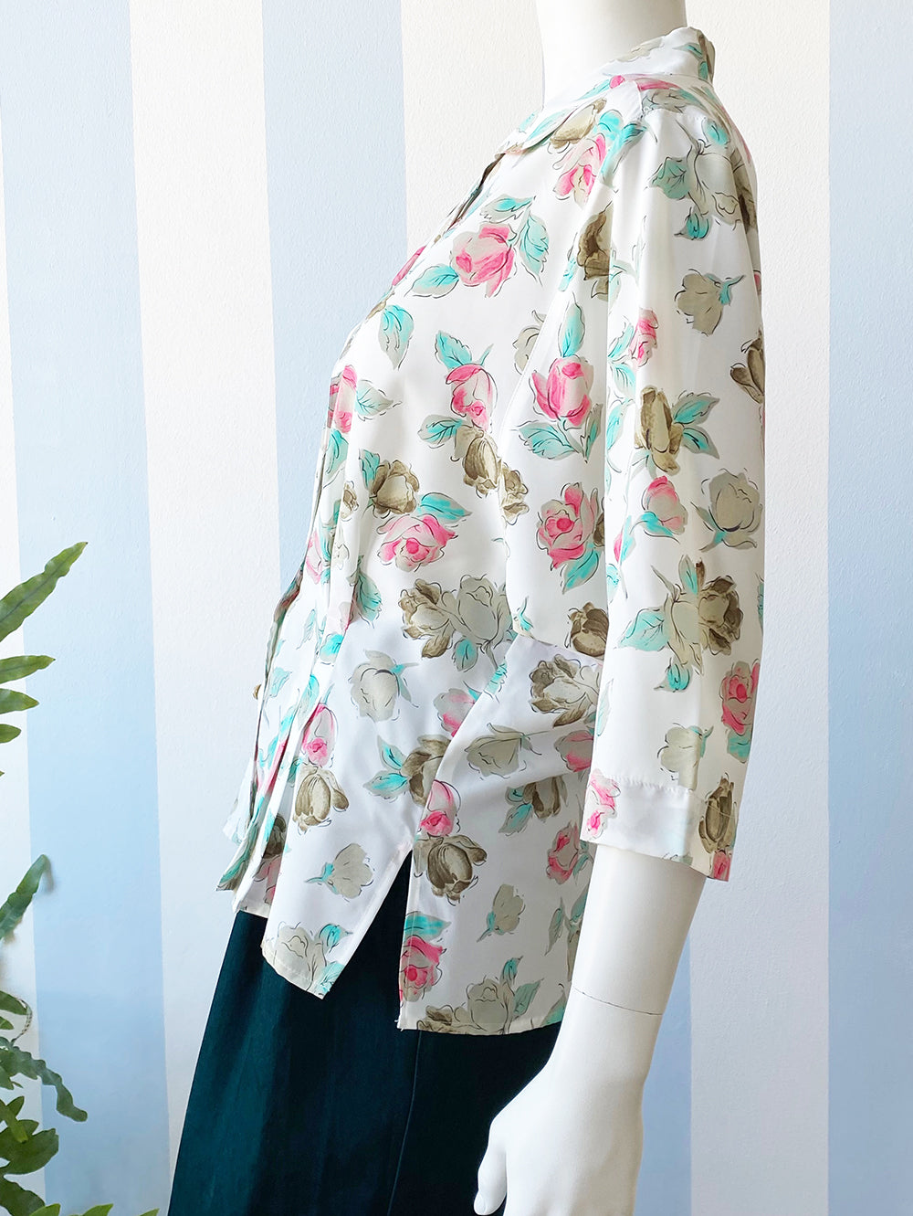 Vintage floral blouse