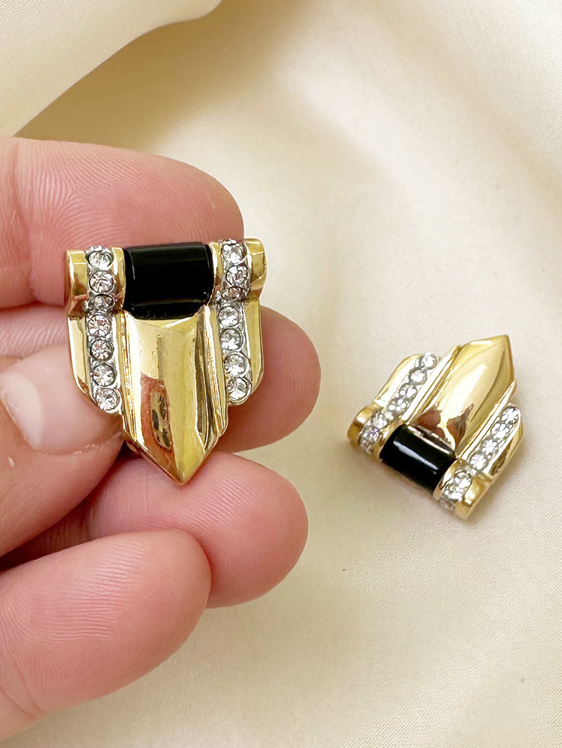 Art deco-stijl oorbellen