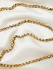 Lange gouden designer ketting