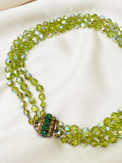 Groen 50s collier