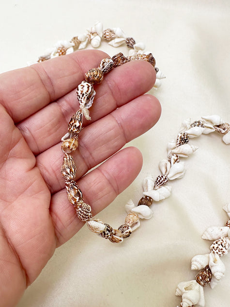 Lange schelpjesketting