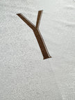 Off-white designer pochet