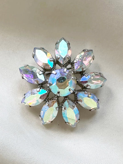 Aurora borealis bloem broche
