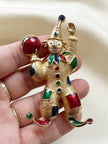 Grote clown broche