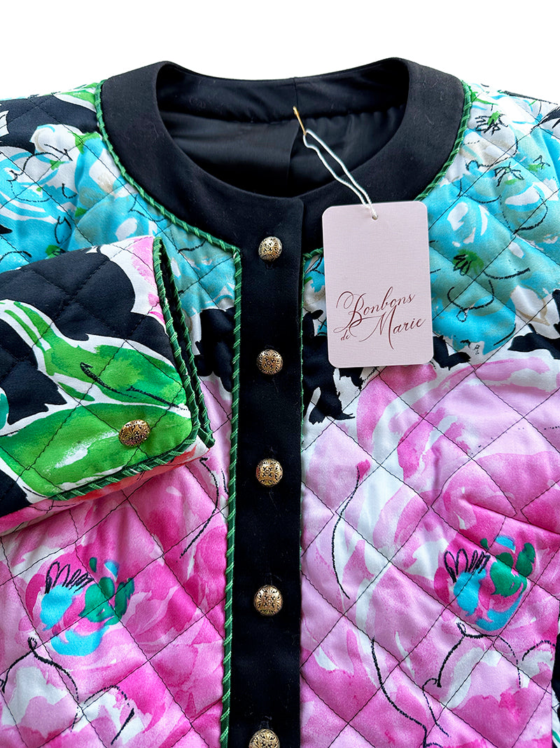 Floral cropped jasje