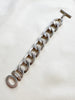 Chunky zilveren designer armband