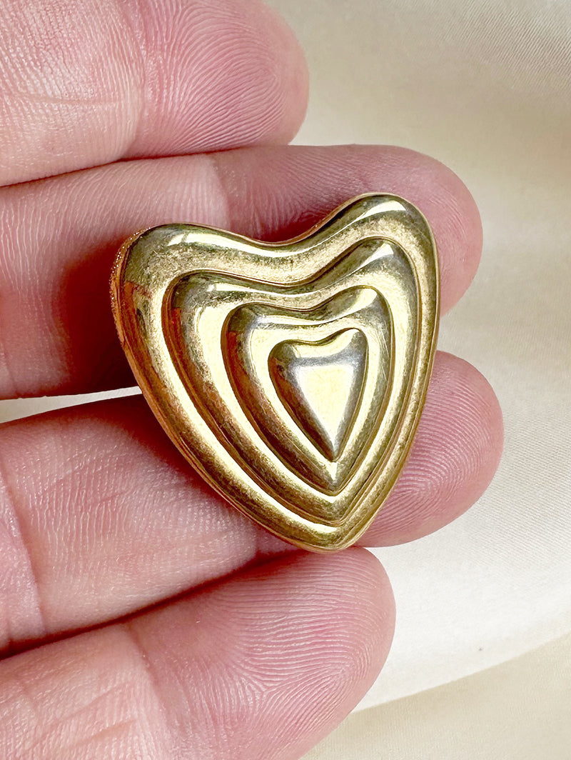 Hartje designer pin broche