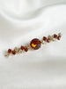 Lange strass broche
