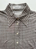70s monogram blouse