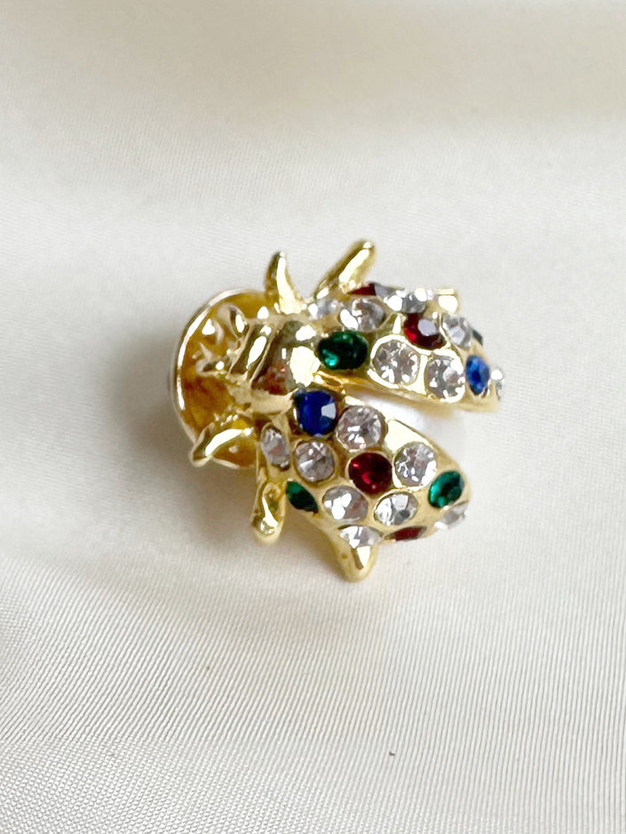 Strass kever pinbroche