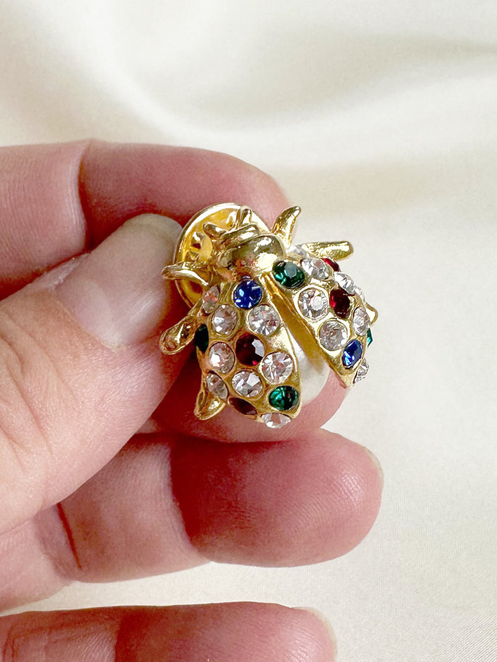 Strass kever pinbroche