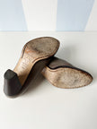 Taupe designer pumps | 38,5