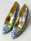 Zijden designer pumps | 38,5