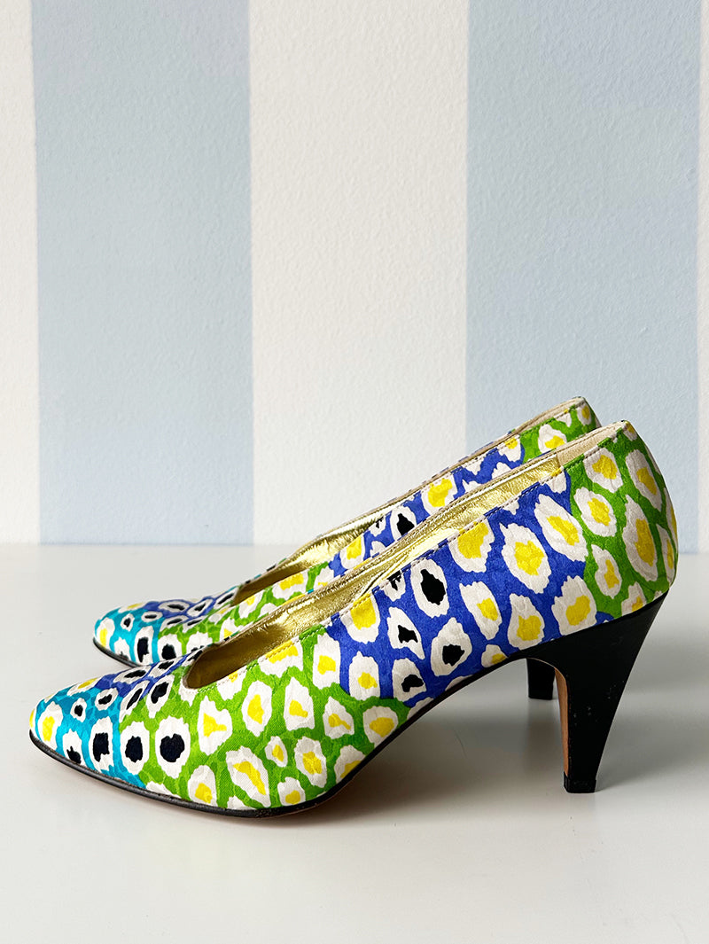 Zijden designer pumps | 38,5