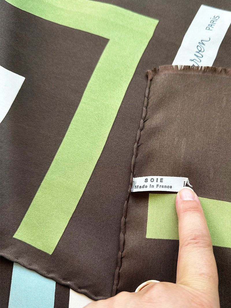 50s designer sjaal
