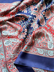 Zijden sjaal met paisley-motief