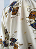 Blouse met uniform-dessin