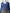 Blauwe wollen Lacoste trui