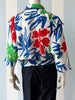 Matisse print strikblouse