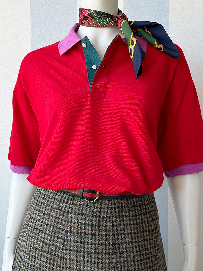 Deadstock Lacoste polo