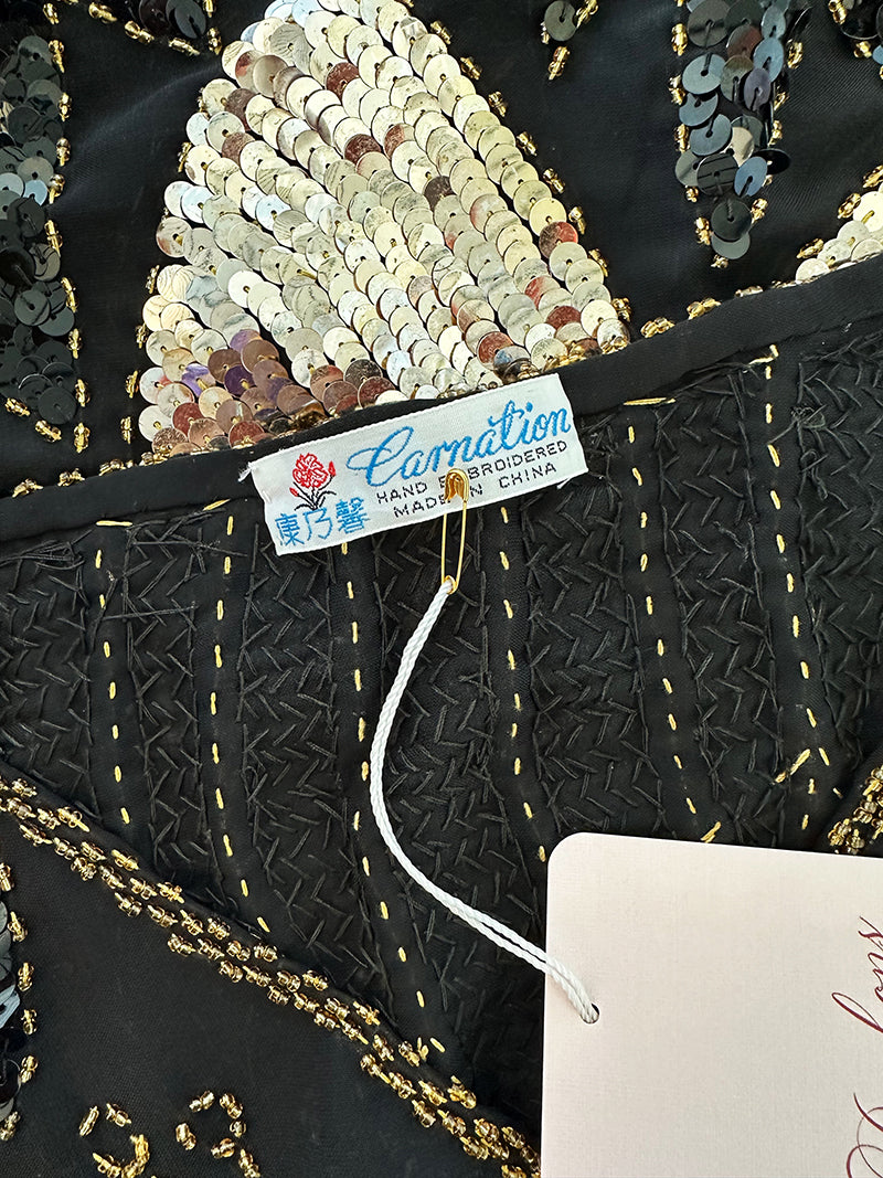 Vlinder paillettentop