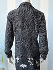 Zijden strikblouse