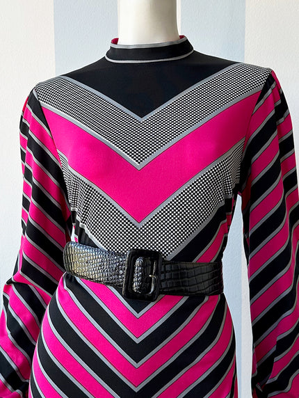 Tricot printjurk