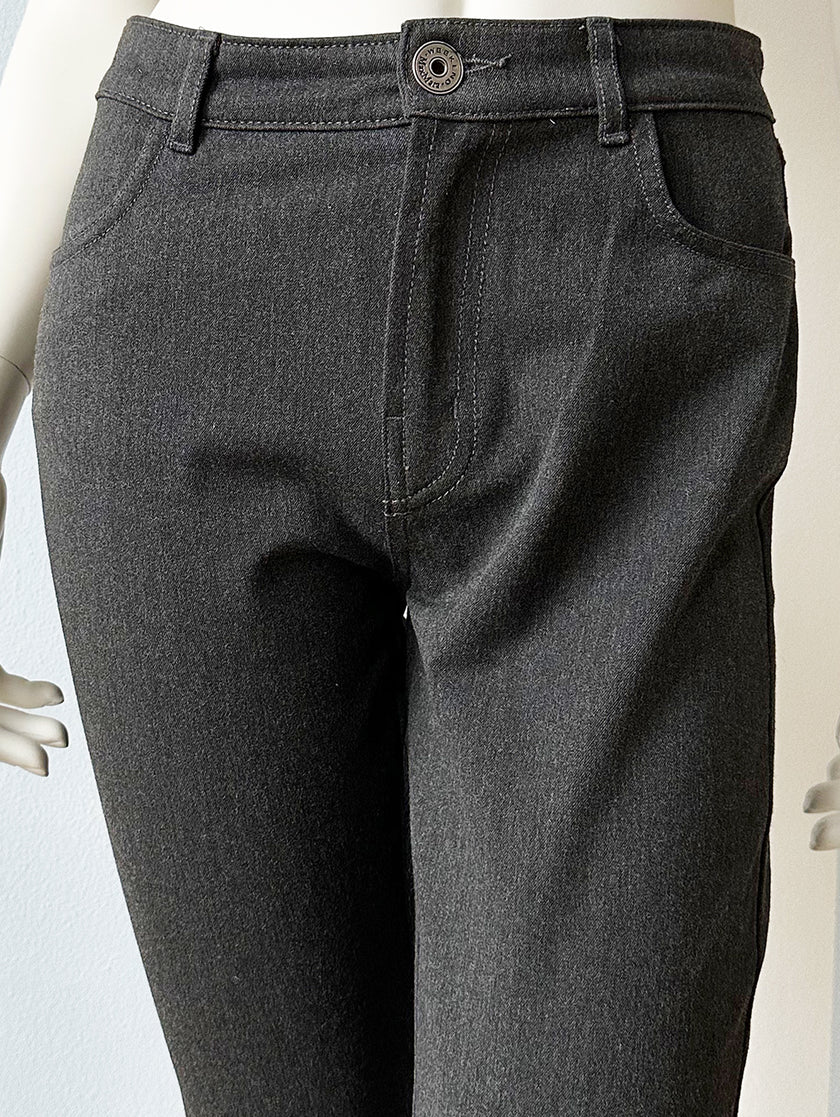 Grijze designer skinny broek