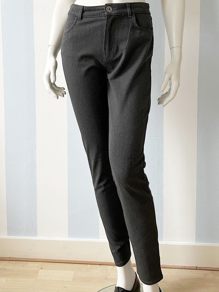 Grijze designer skinny broek