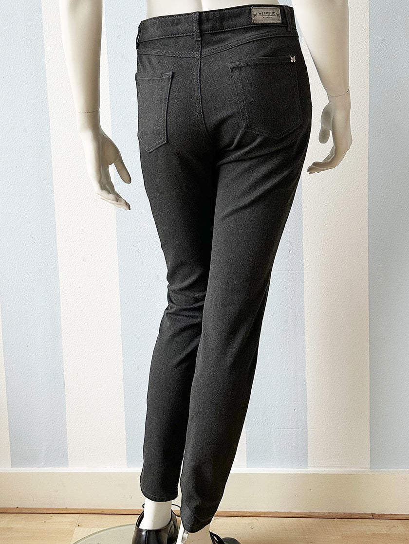 Grijze designer skinny broek