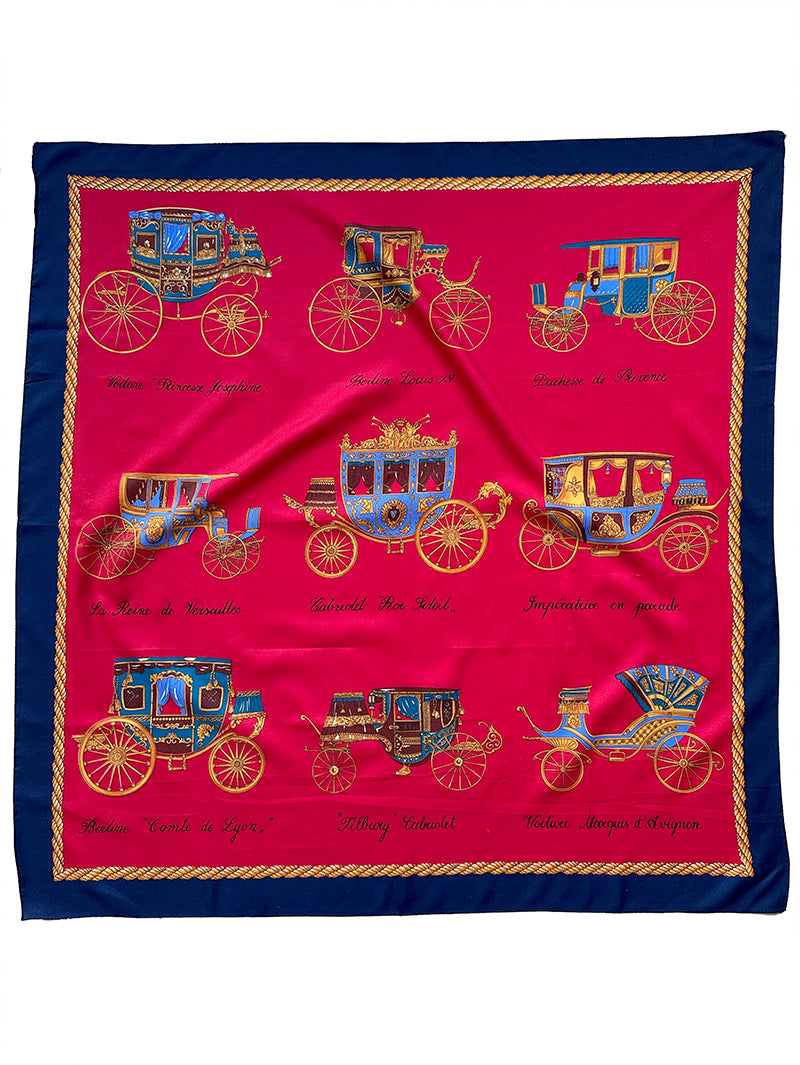 Sjaal met koetsen