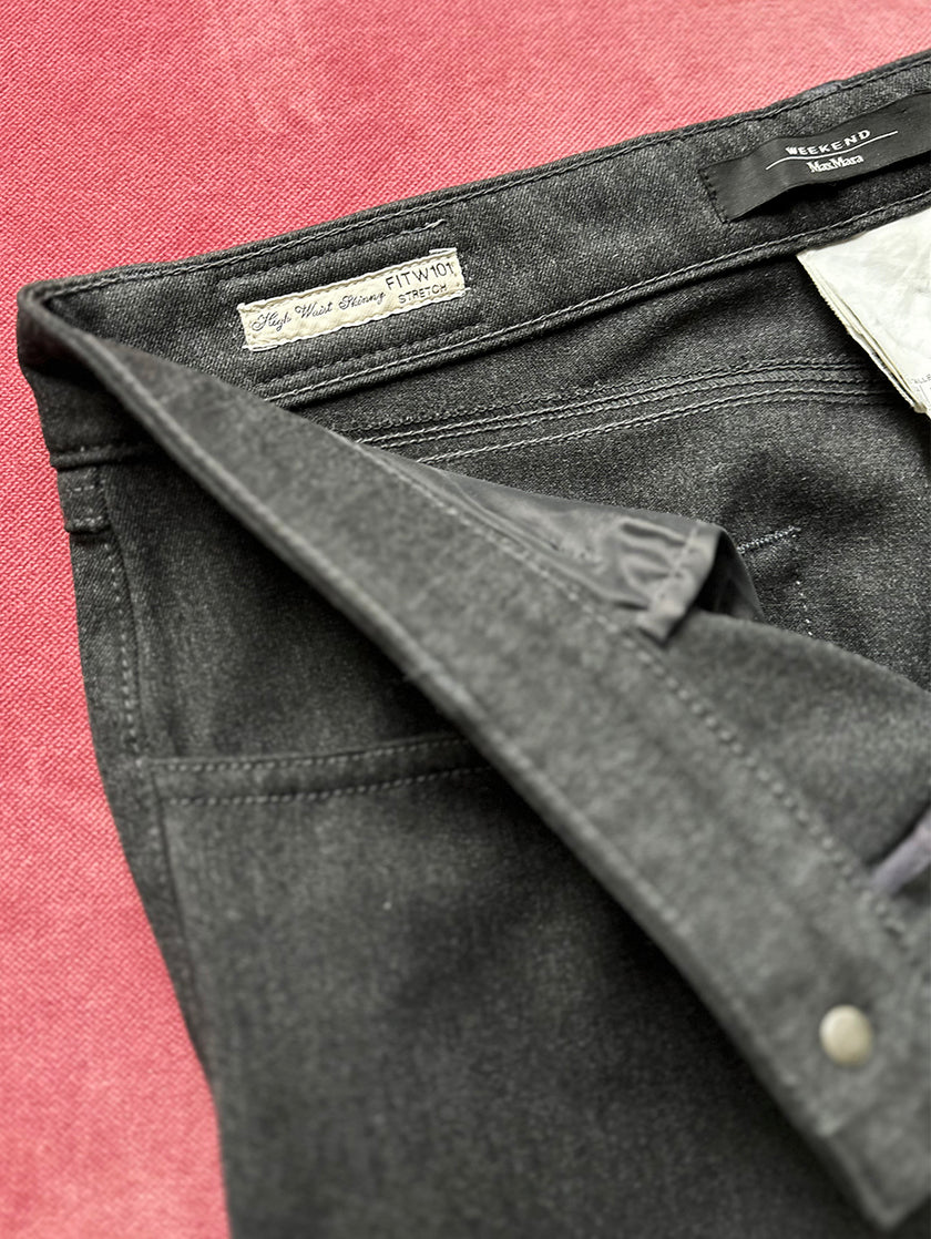 Grijze designer skinny broek