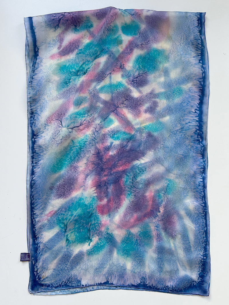 Zijden tie die sjaal