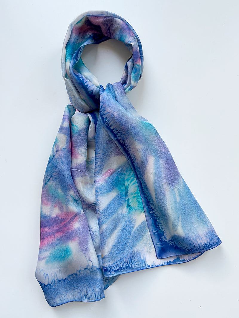 Zijden tie die sjaal