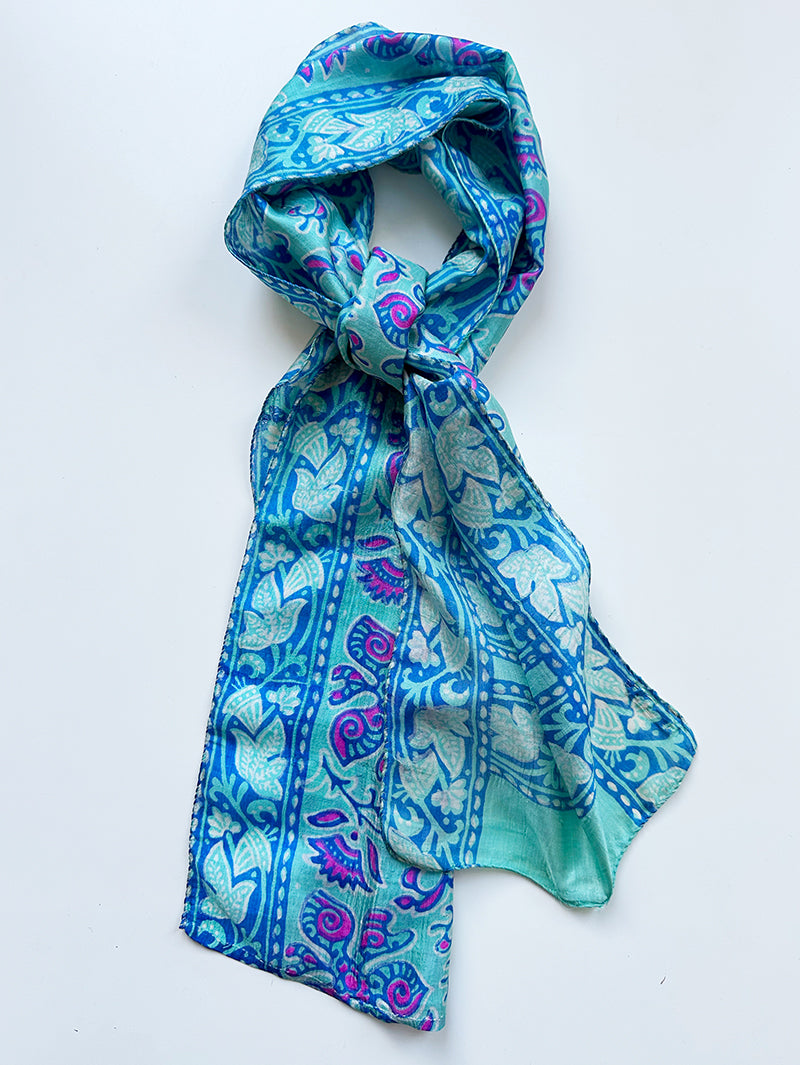 Indiaas zijden sjaaltje