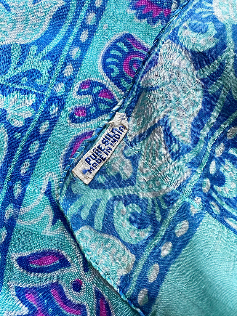 Indiaas zijden sjaaltje