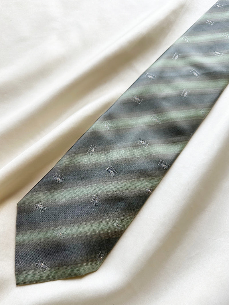 Vintage zijden designer stropdas