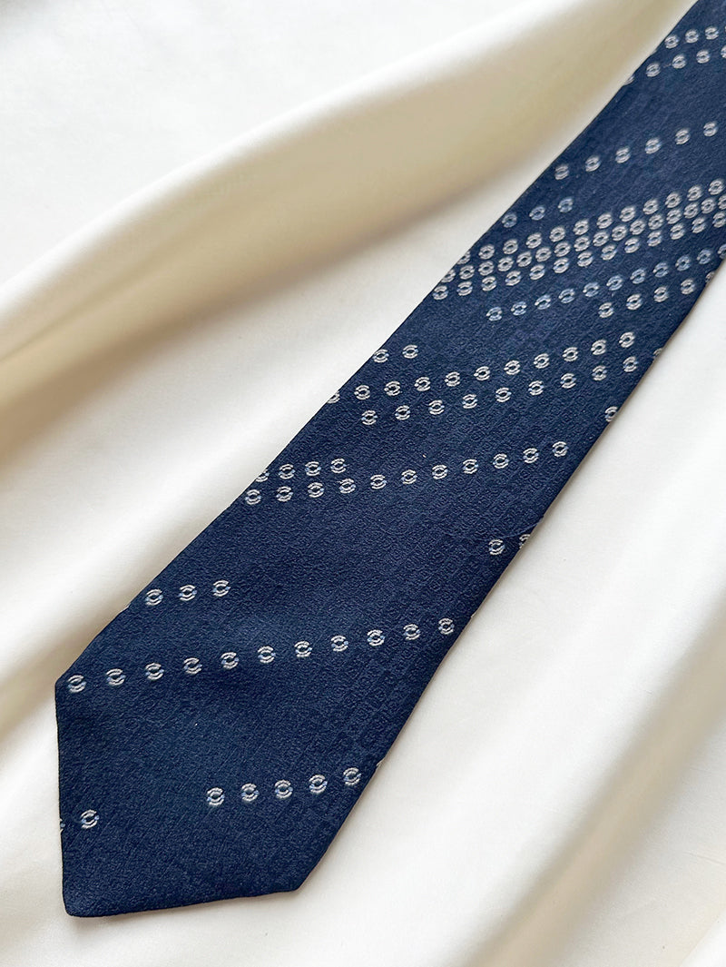 Vintage zijden designer stropdas