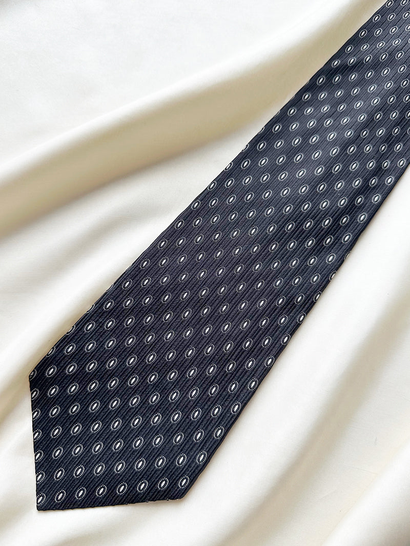 Vintage zijden designer stropdas